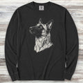 Belgian Malinois Loyalty Long Sleeve Tee - Black