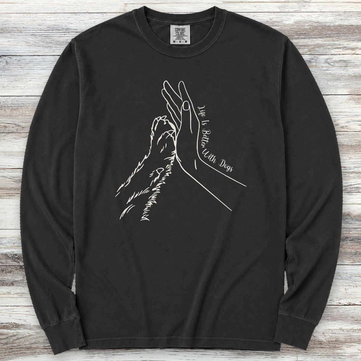 Together Long Sleeve Tee - Black
