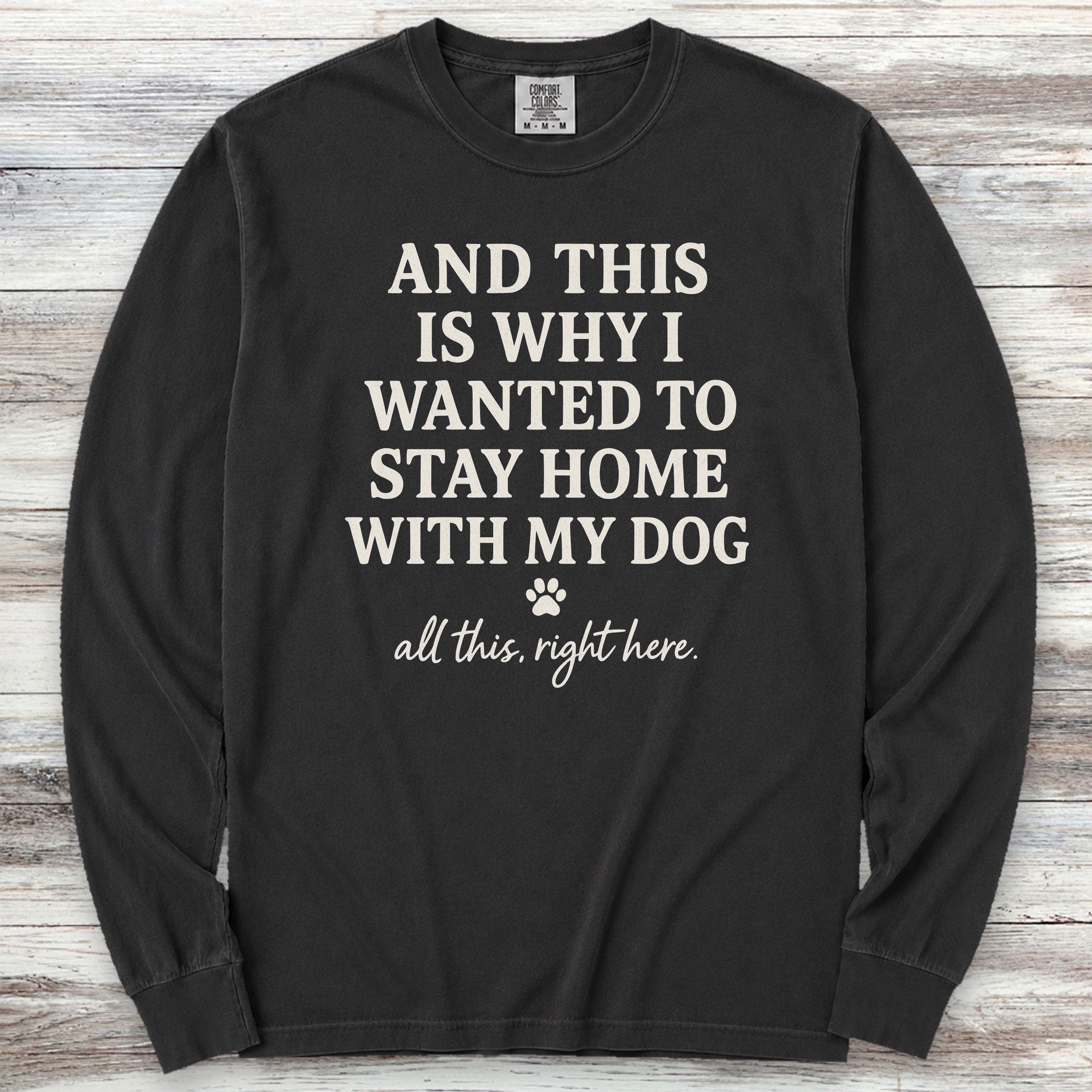 This Is Why Long Sleeve Tee - Black