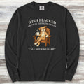 Critical Thinking Skills Long Sleeve Tee - Black