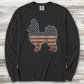 Papillon Vintage USA Long Sleeve Tee - Black