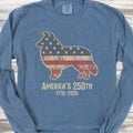 Shetland Sheepdog 250 Long Sleeve Tee - Blue Jean