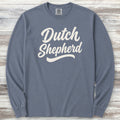 Dutch Shepherd Team Long Sleeve Tee - Blue Jean