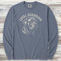Cane Corso Natural Loyal Guardian Long Sleeve Tee - Blue Jean