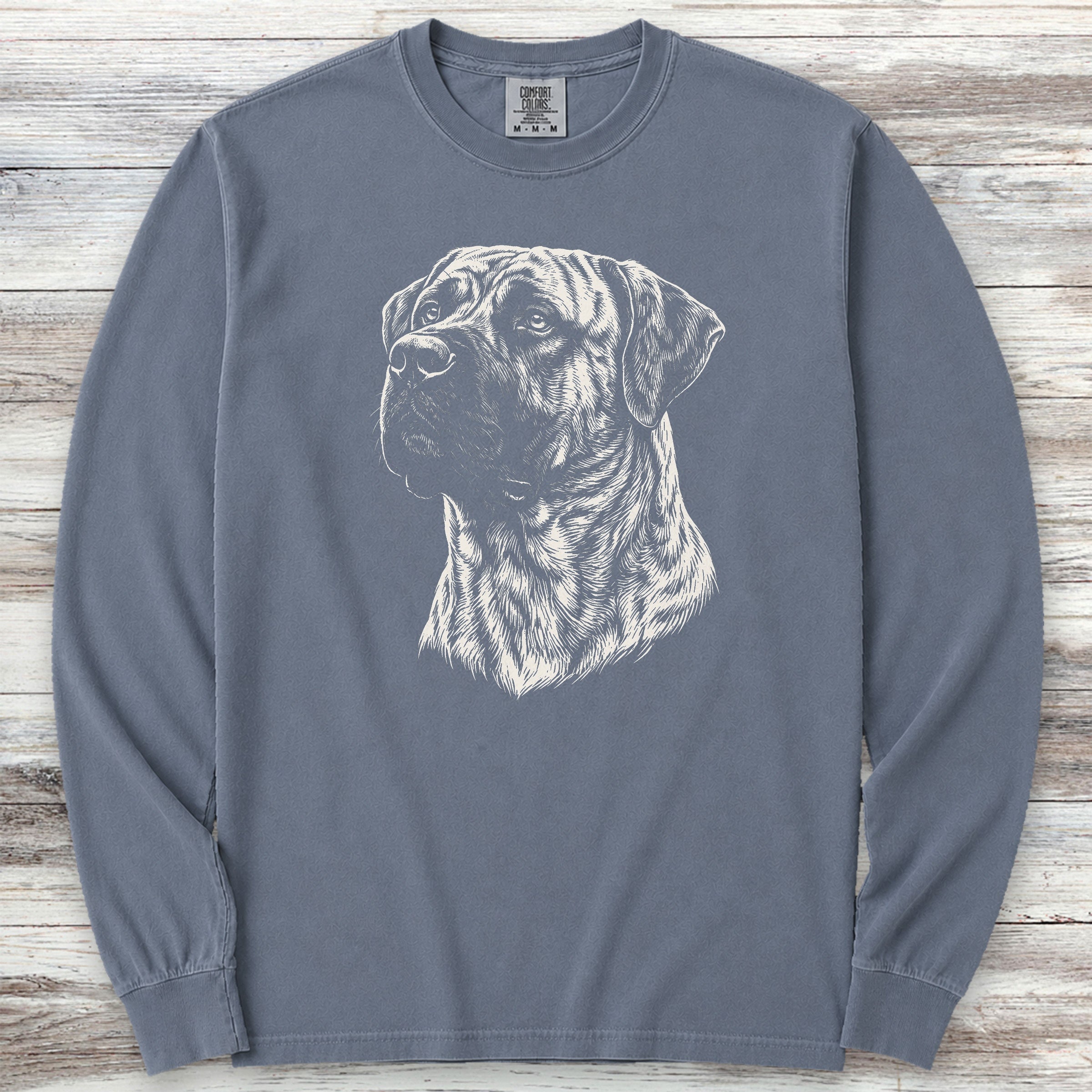Presa Canario Loyalty Long Sleeve Tee - Blue Jean
