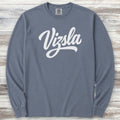 Vizsla Team Long Sleeve Tee - Blue Jean