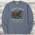 Bernese Mountain Dog Draft Dogs Long Sleeve Tee - Blue Jean