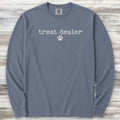 Vintage Treat Dealer Long Sleeve Tee - Blue Jean