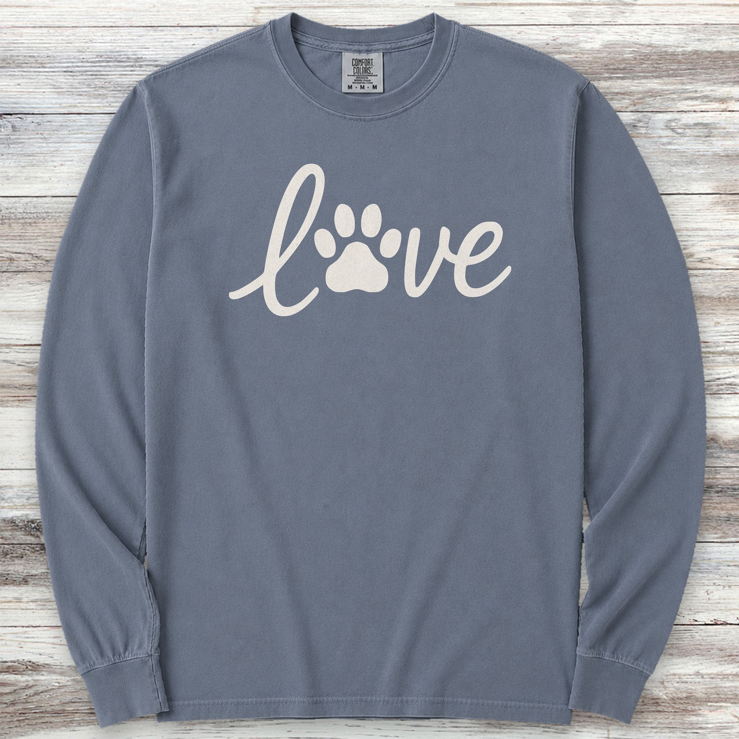 Simply Love Long Sleeve Tee - Blue Jean