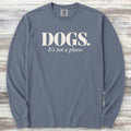 Not a Phase Long Sleeve Tee - Blue Jean