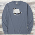 Bernese Mountain Dog Boo Long Sleeve Tee - Blue Jean