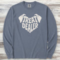 Treat Dealer Ears Long Sleeve Tee - Blue Jean