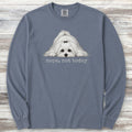 Maltese Nope Long Sleeve Tee - Blue Jean