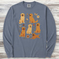Golden Retriever K9 Core Long Sleeve Tee - Blue Jean
