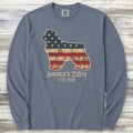 Cocker Spaniel 250 Long Sleeve Tee - Blue Jean