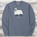 Labrador Retriever Black Boo Long Sleeve Tee - Blue Jean
