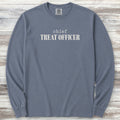Chief Treat Officer Long Sleeve Tee - Blue Jean