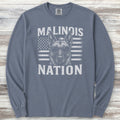 Belgian Malinois Nation Long Sleeve Tee - Blue Jean