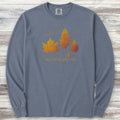 Fall Is Better Long Sleeve Tee - Blue Jean