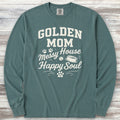 Golden Retriever Happy Soul Long Sleeve Tee - Blue Spruce