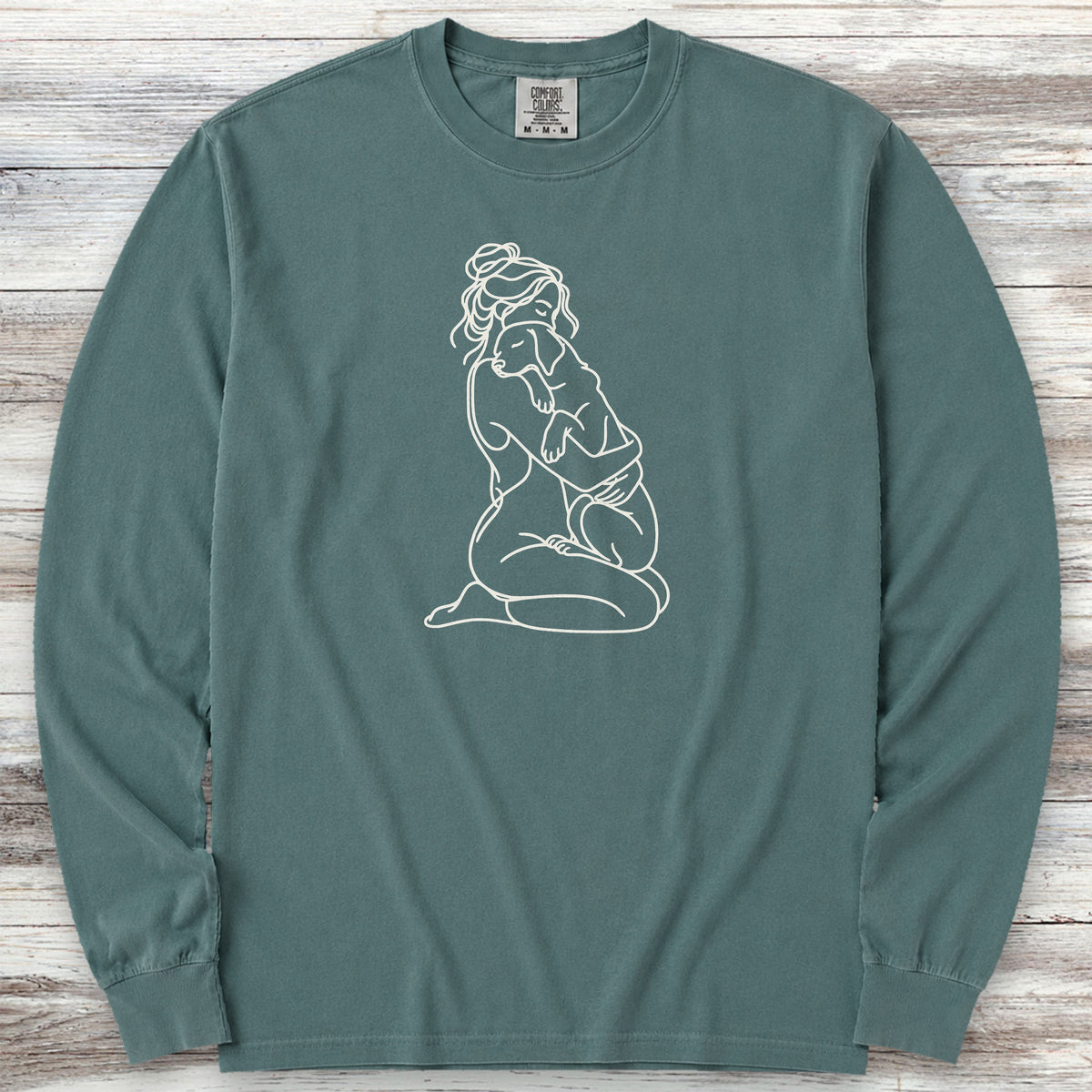 Security Long Sleeve Tee - Blue Spruce