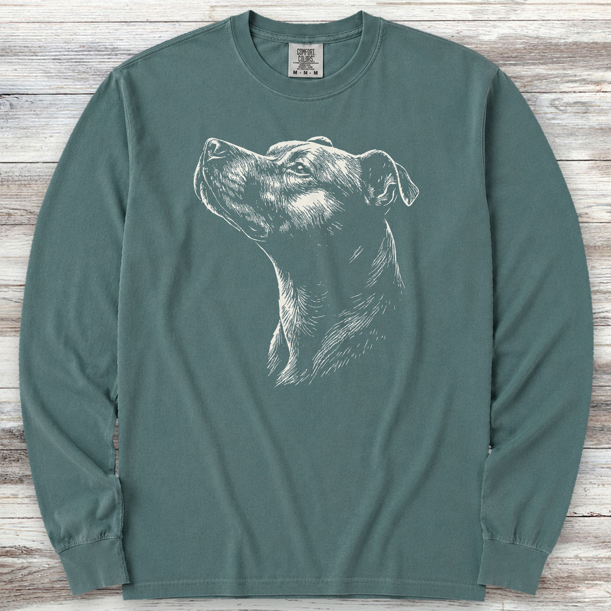 Pit Bull Loyalty Long Sleeve Tee - Blue Spruce