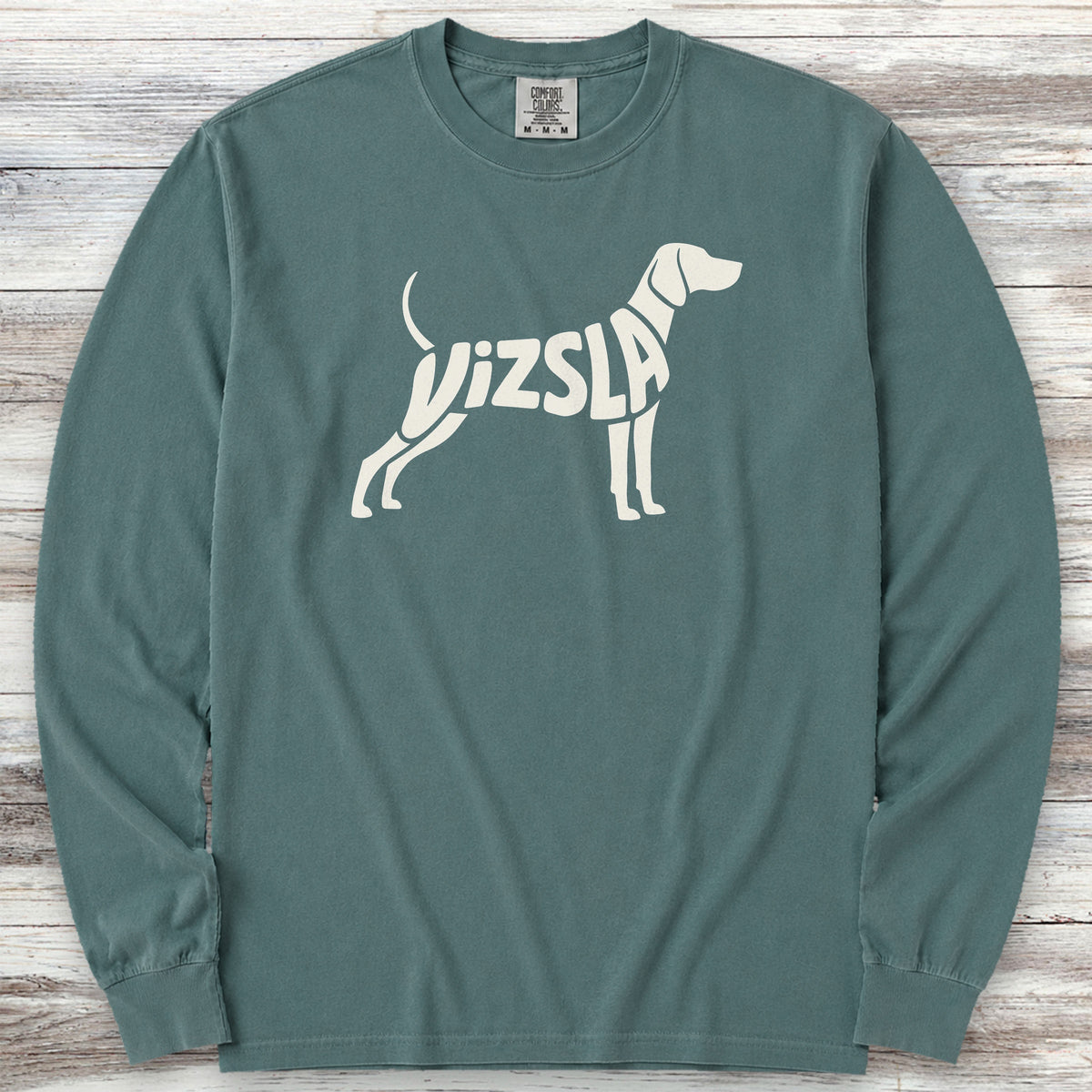 Vizsla Long Sleeve Tee - Blue Spruce