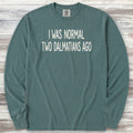 Dalmatian Normal Long Sleeve Tee - Blue Spruce