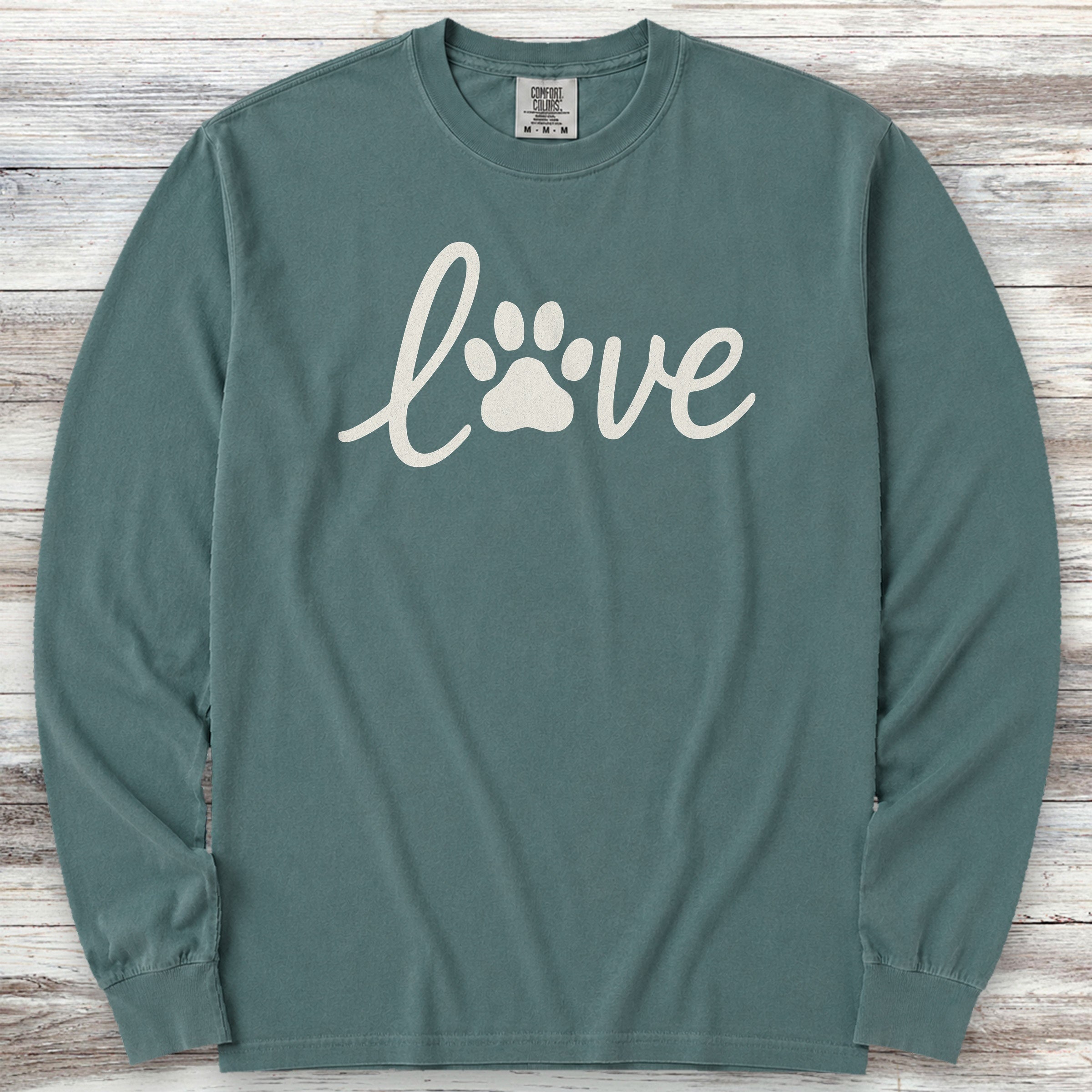 Simply Love Long Sleeve Tee - Blue Spruce