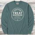 Certified Treat Dispenser Long Sleeve Tee - Blue Spruce
