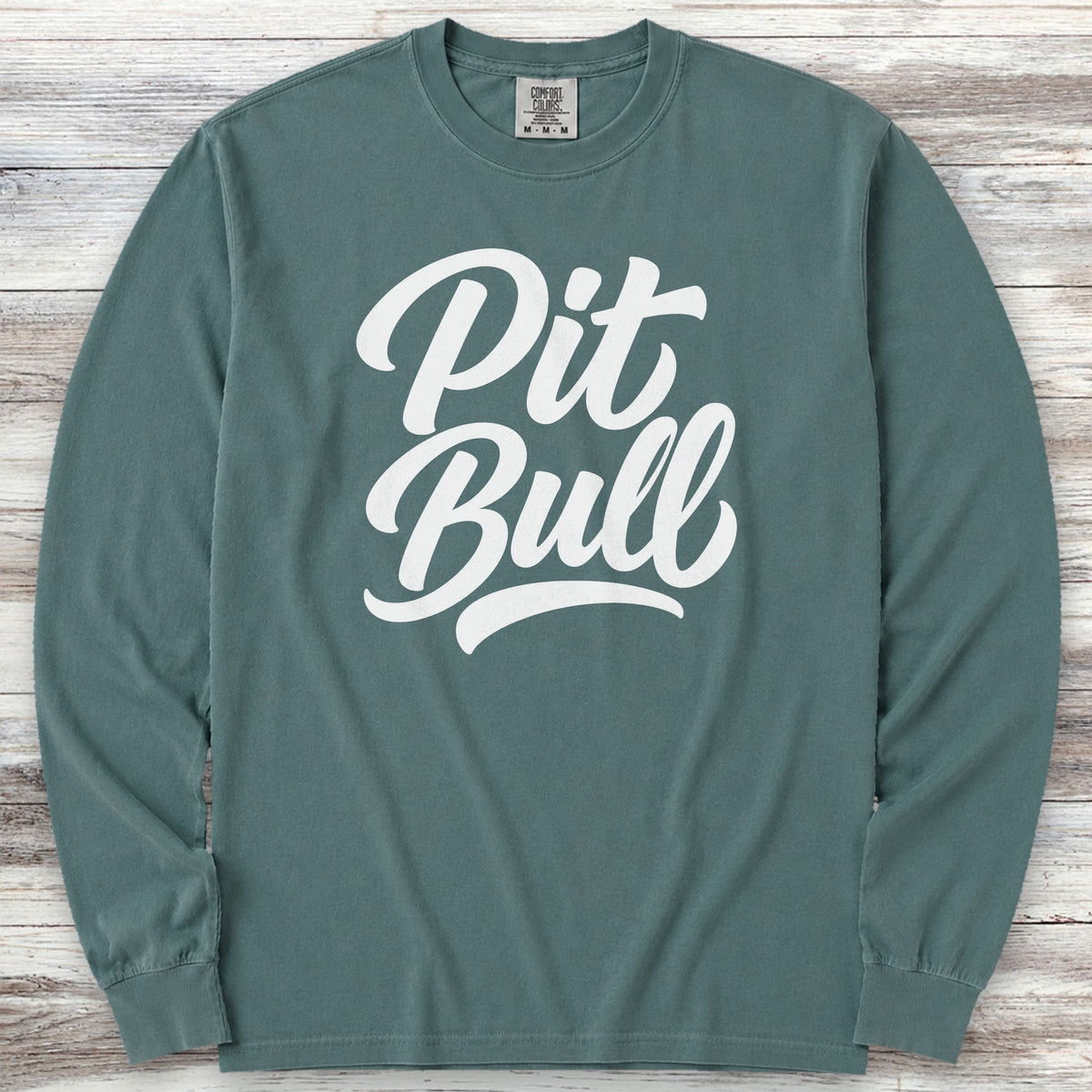 Pit Bull Team Long Sleeve Tee - Blue Spruce