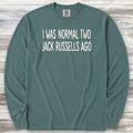 Jack Russell Normal Long Sleeve Tee - Blue Spruce
