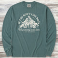 Must Like Dogs Long Sleeve Tee - Blue Spruce
