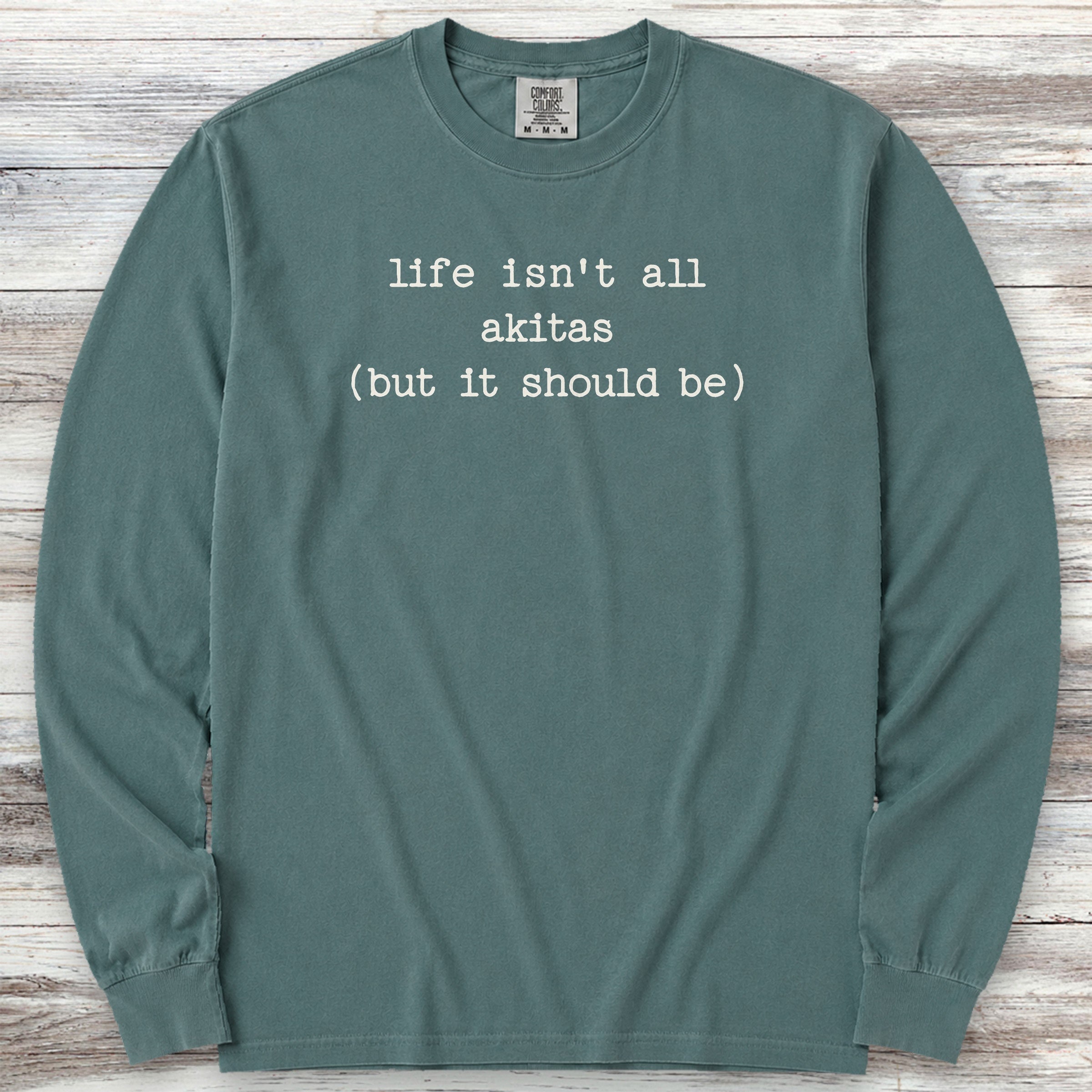 Akita Life Long Sleeve Tee - Blue Spruce