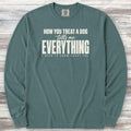Everything Long Sleeve Tee - Blue Spruce