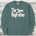 Dachshund Dog Father Long Sleeve Tee - Blue Spruce