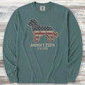 Labradoodle 250 Long Sleeve Tee - Blue Spruce