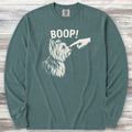 Yorkshire Terrier BOOP! Long Sleeve Tee - Blue Spruce