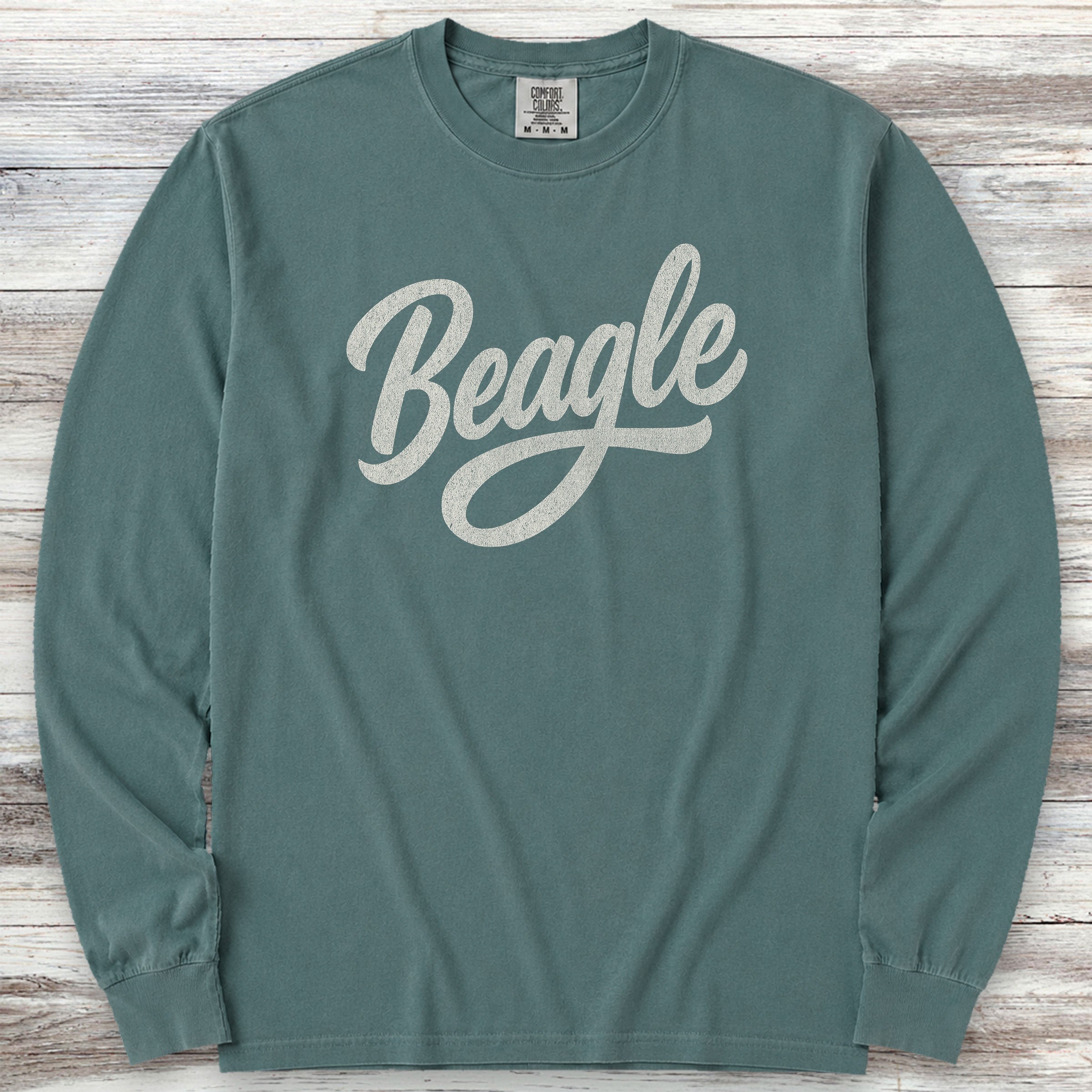 Team Beagle Long Sleeve Tee - Blue Spruce