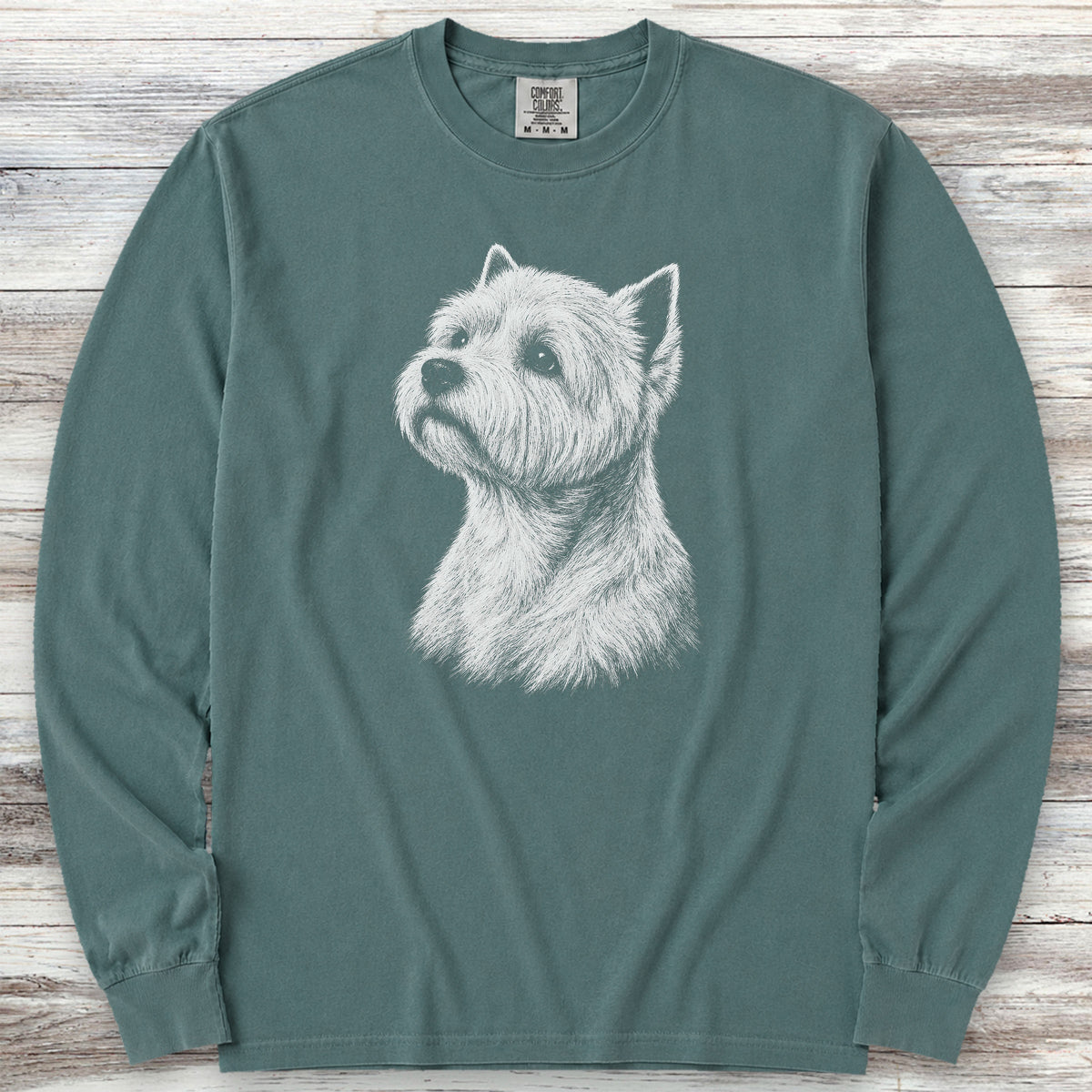 West Highland Loyalty Long Sleeve Tee - Blue Spruce