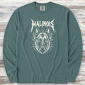 Belgian Malinois Metal Long Sleeve Tee - Blue Spruce