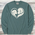 Dog Wear Studio Logo Long Sleeve Tee - Blue Spruce
