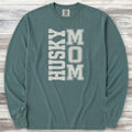 Husky Mom Long Sleeve Tee - Blue Spruce