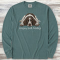 English Springer Spaniel Nope Long Sleeve Tee - Blue Spruce