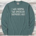 American Shepherd Normal Long Sleeve Tee - Blue Spruce