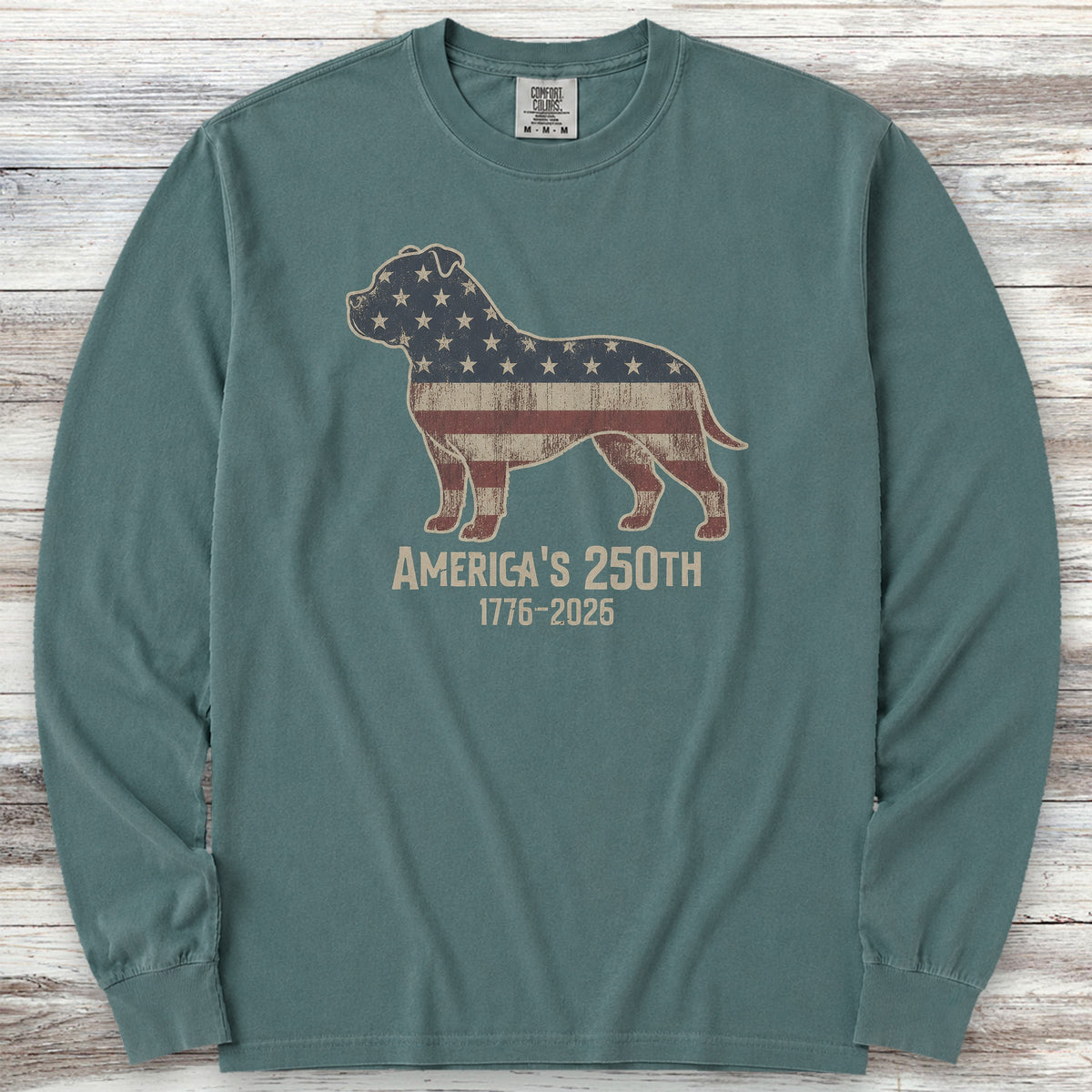 Pit Bull 250 Long Sleeve Tee - Blue Spruce