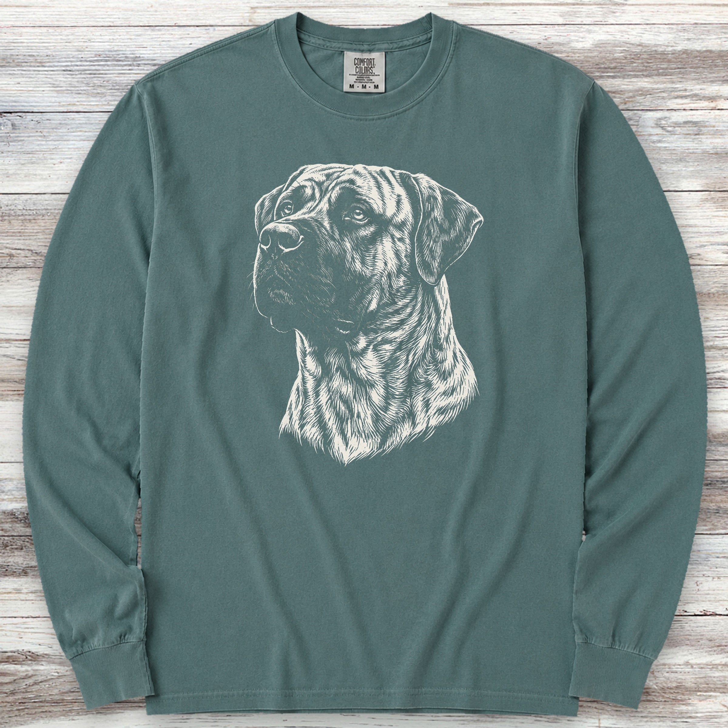 Presa Canario Loyalty Long Sleeve Tee - Blue Spruce