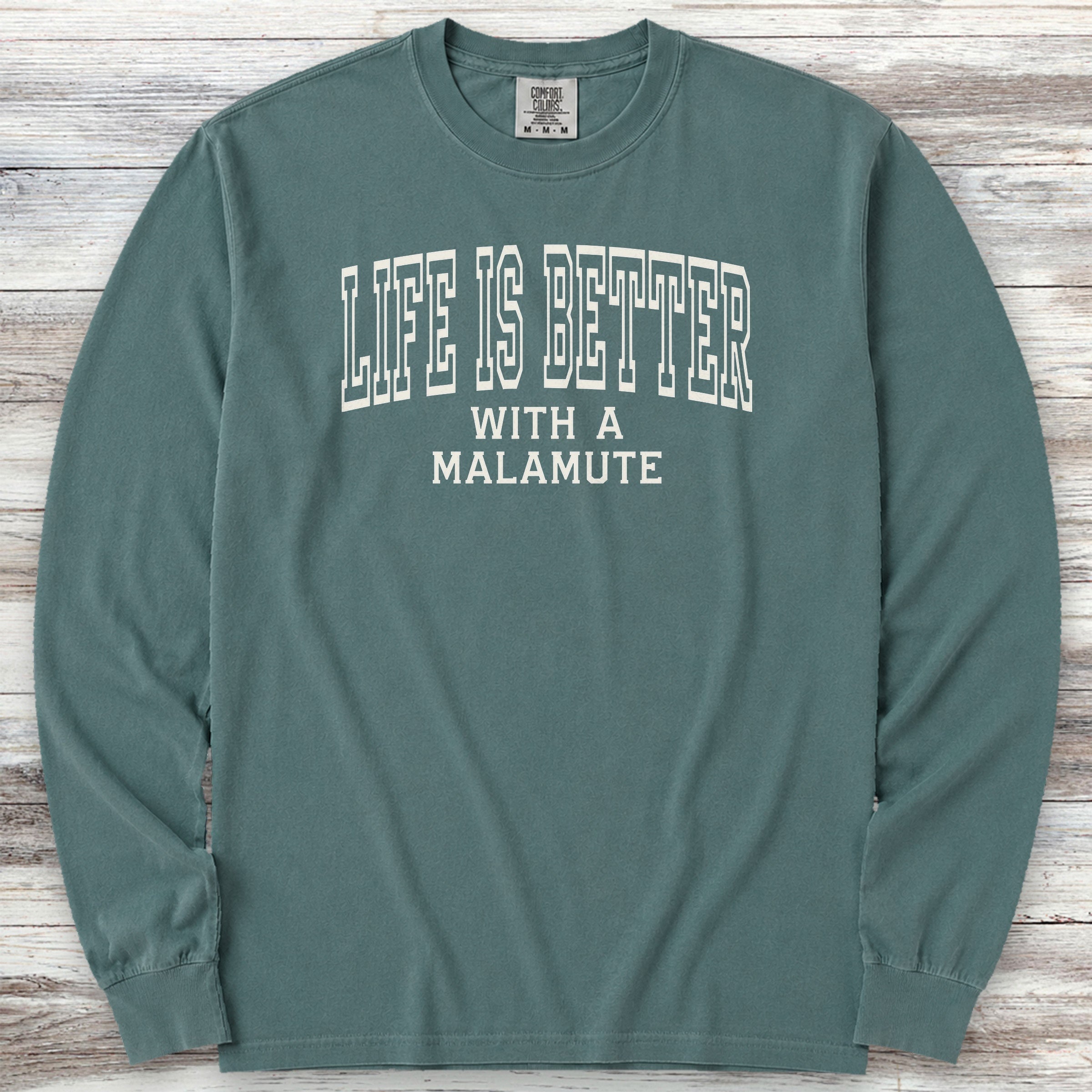 Malamute Better Long Sleeve Tee - Blue Spruce