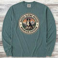 Australian Shepherd Black Tri Alpine Rescue Long Sleeve Tee - Blue Spruce
