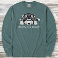 Husky Nope Long Sleeve Tee - Blue Spruce